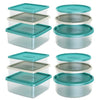 Image of stackable plastic boxes