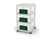 Image of 3 Storage Drawers with Erase Marker - 5L