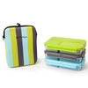 Image of Prêt-à-Paquet Lunch Boxes Blue/Grey/Green - Set of 3