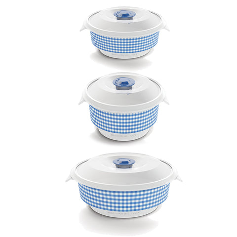 blue Microwave Cookware